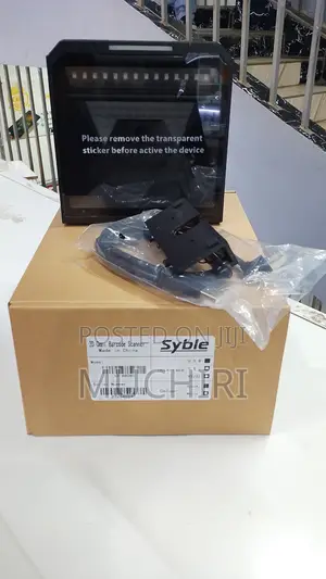 Xb-8602 2d Hands Free Barcode Scanner Table Mount Scanner