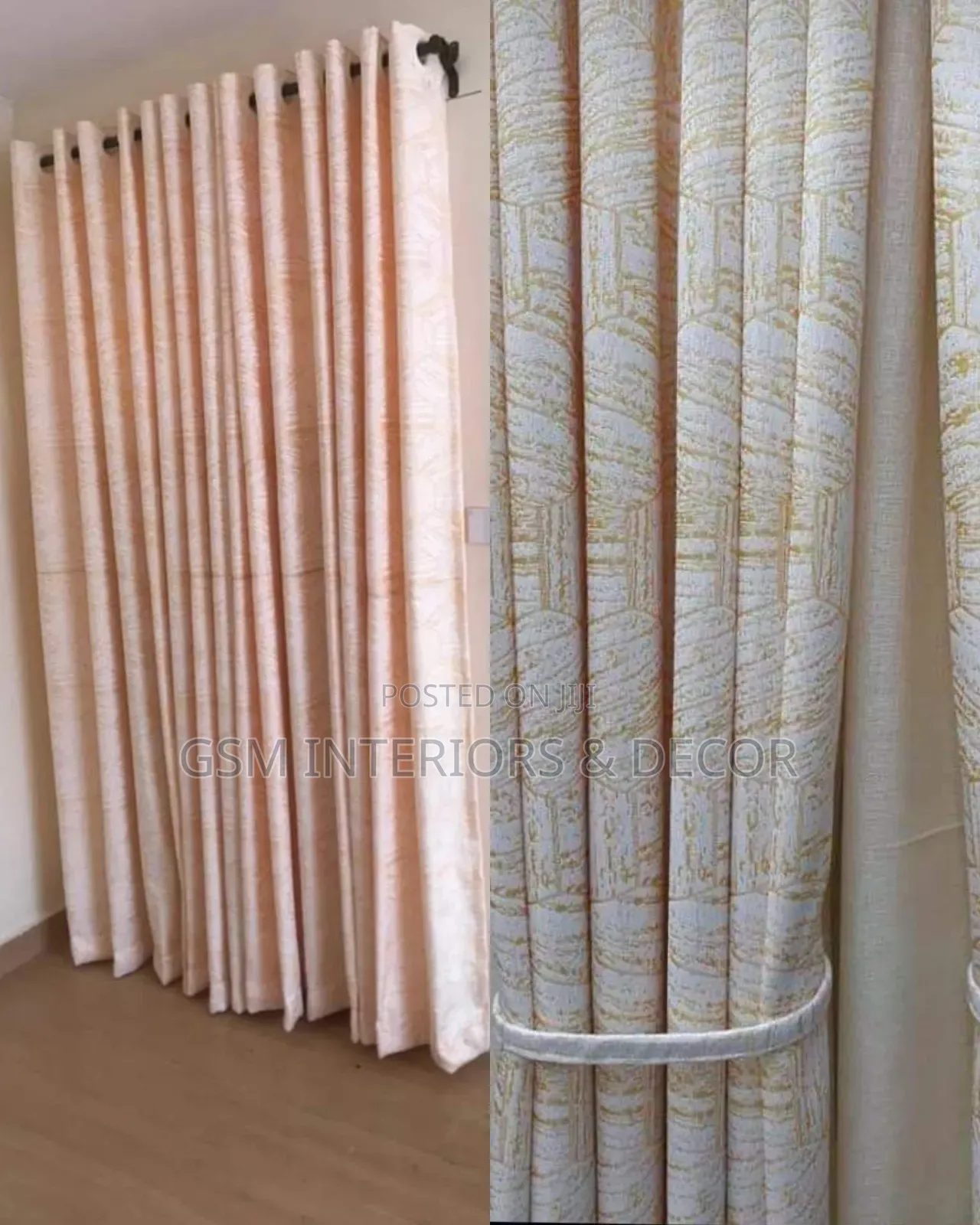 Soft Fabric Curtains and Sheers for Modern Living Rooms/Interiors