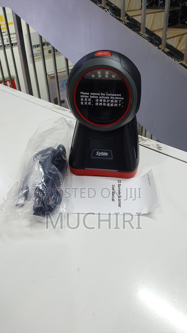 Table Mount Bar Code Scanner Round 2d Xb 8602 - thumbnail 2