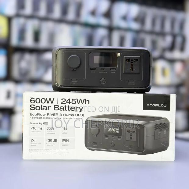 Ecoflow River 3 (245wh / 600w) Portable Power Station