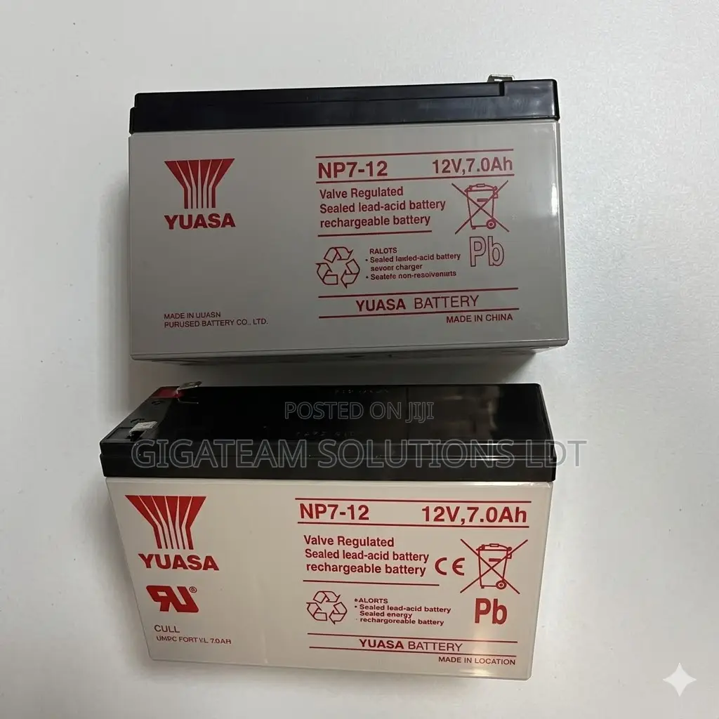 Yuasa Backup Battery 12volts 7ah