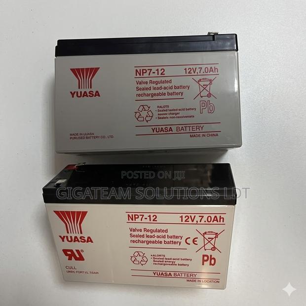 Yuasa Backup Battery 12volts 7ah - main view