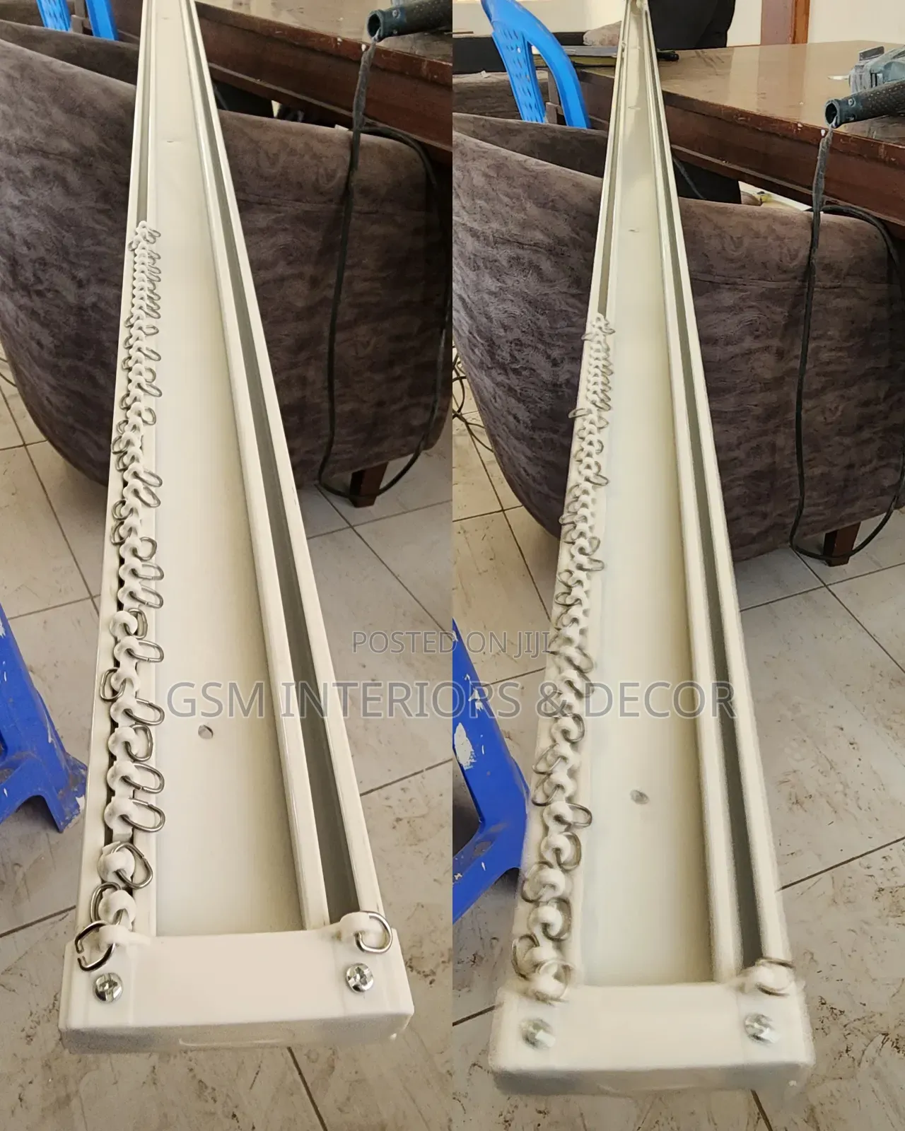 Aluminium Curtain Rails for Modernized Curtain Boxes