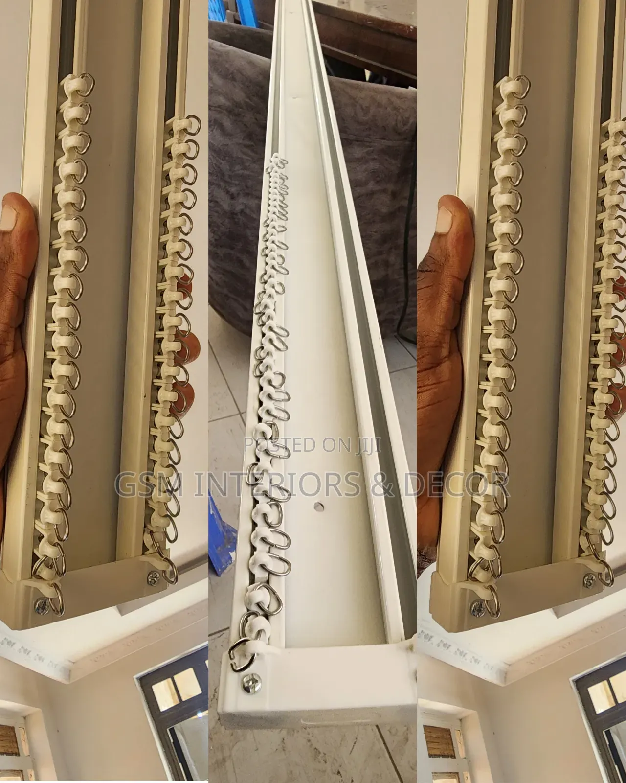 Aluminium Curtain Rails With Modern, Neat and Elegant Finish