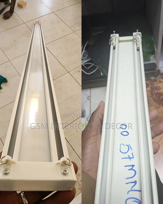 Flat Bar With Aluminium Curtain Rails for Hooks Curtains - main view