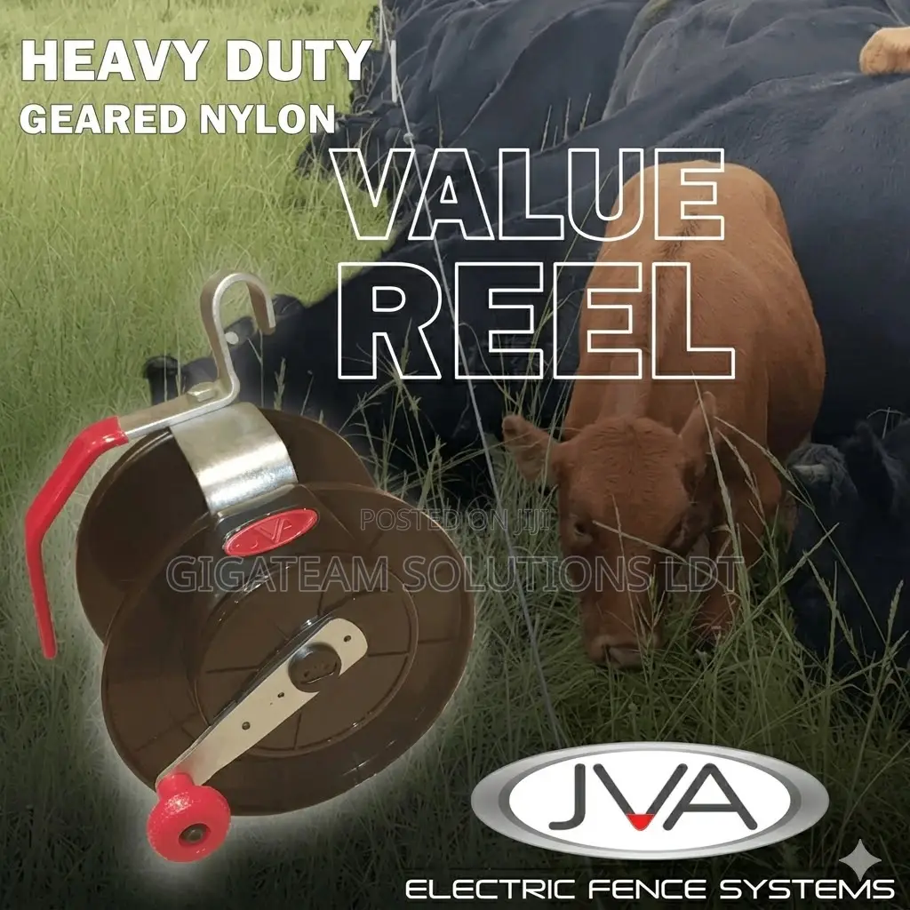 Jva Nylon Value Reel Galvanized (Heavy Duty)