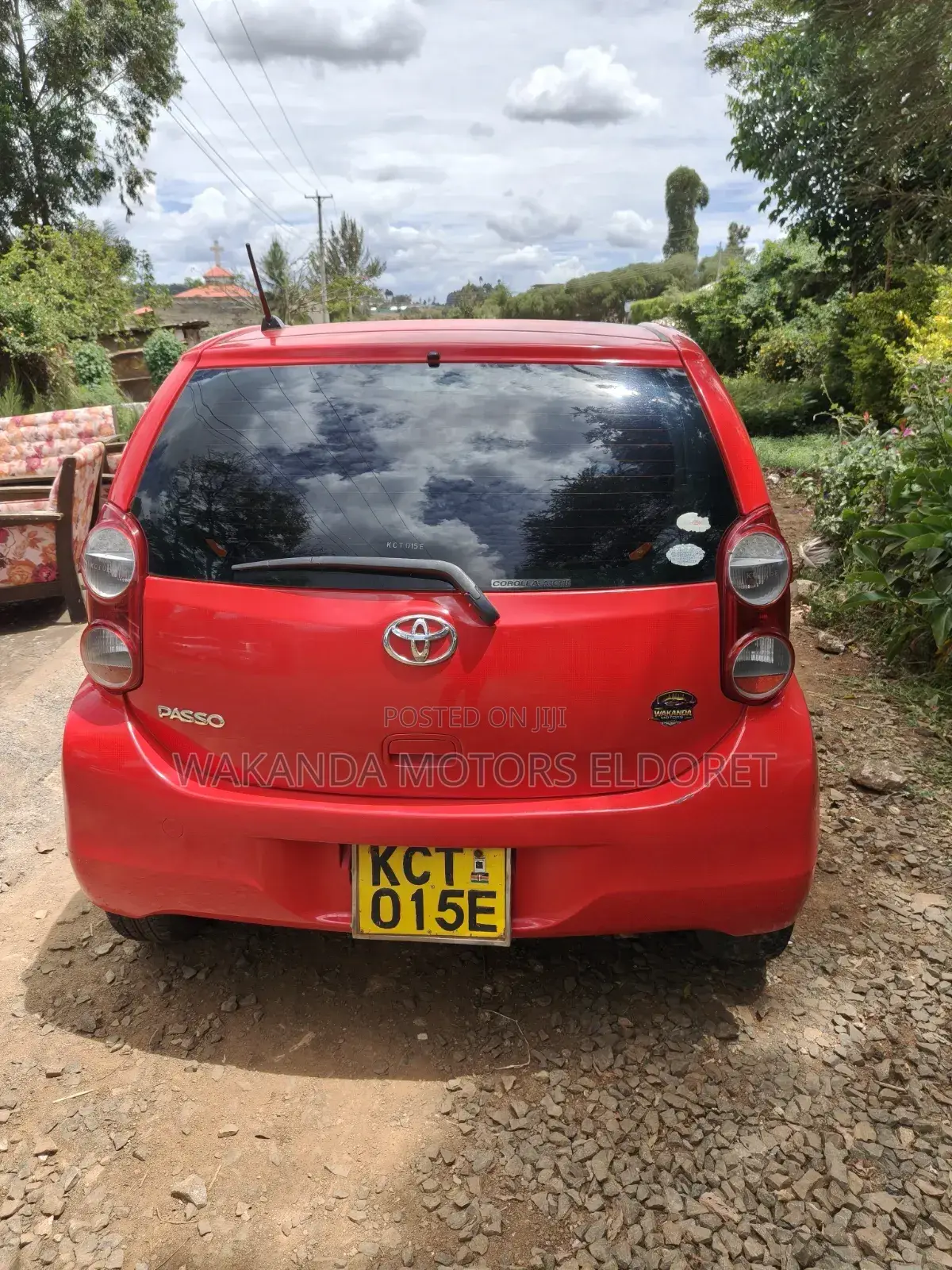 Toyota Passo 1.0 FWD 2011 Red