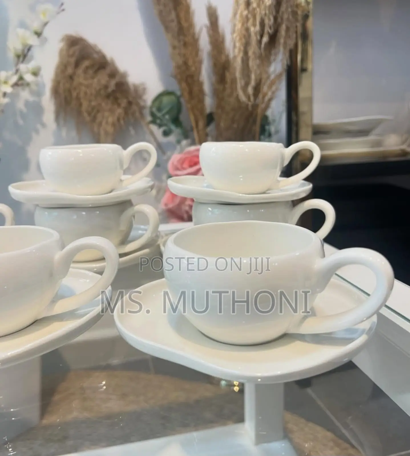 Large Set (39 PCS Dinner Set )Modern European Double Glaze Porcelain