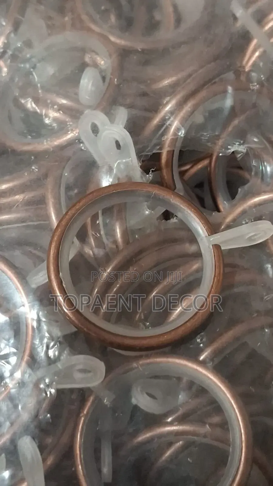 Bronze/, Brown, Strong and Durable Curtain Rod Rings