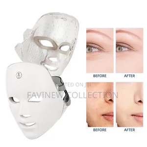 Wireless 7 Colors Light Led Facial Mask Red Light Therapy Face Masks