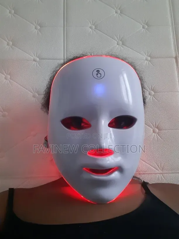 Wireless 7 Colors Light Led Facial Mask Red Light Therapy Face Masks