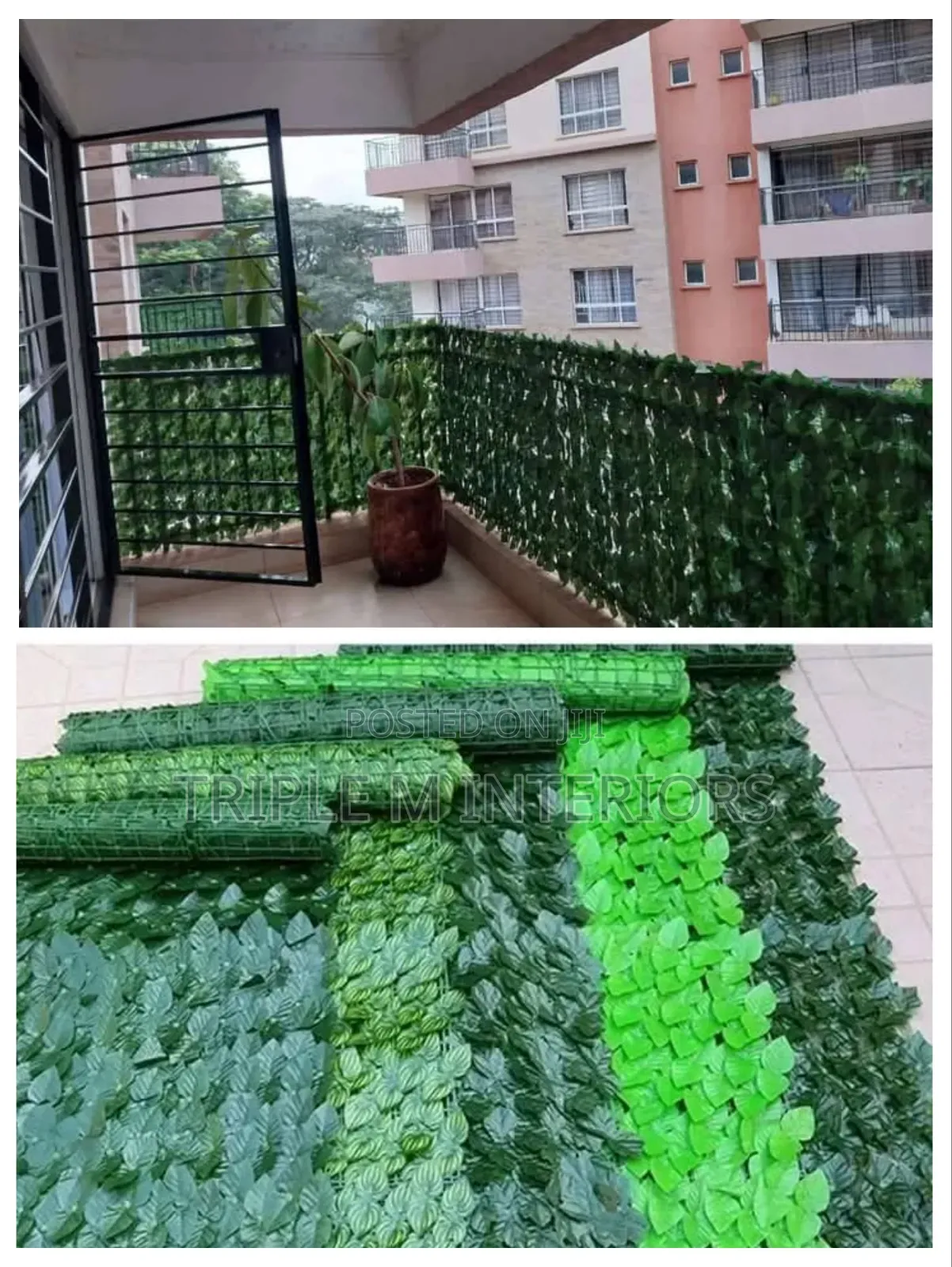 Add Style and Seclusion With Leaf-Inspired Panels