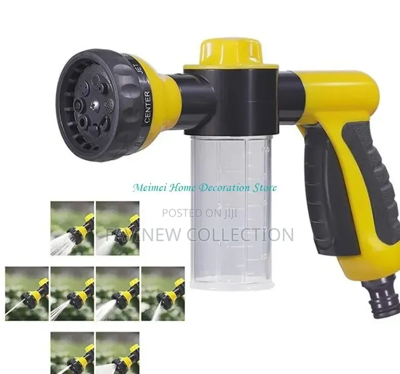 Portable Car Wash Gun Cleaning Tool Automatic Foam Spray