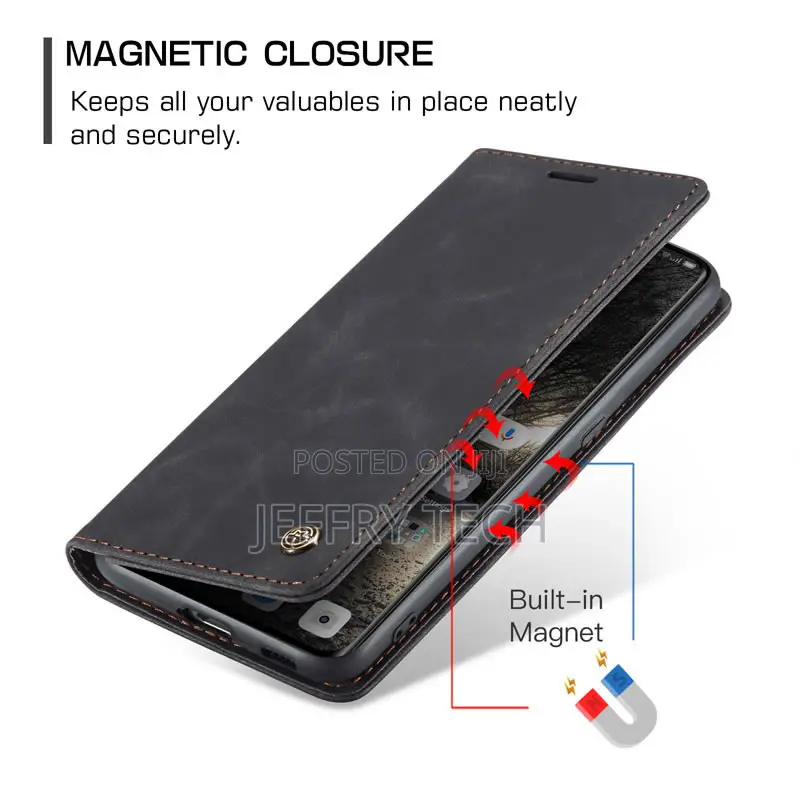 Leather Flip Case for Tecno Camon 30 Series,Tecno Spark 40 Series And