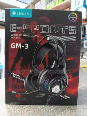 Celebrat Gm-3 E-Sports Gaming Headset With Surround Stereo