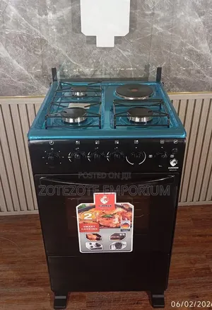 Euroken Smart Cooking Standing Cooker Features a 50×55 Cm Size