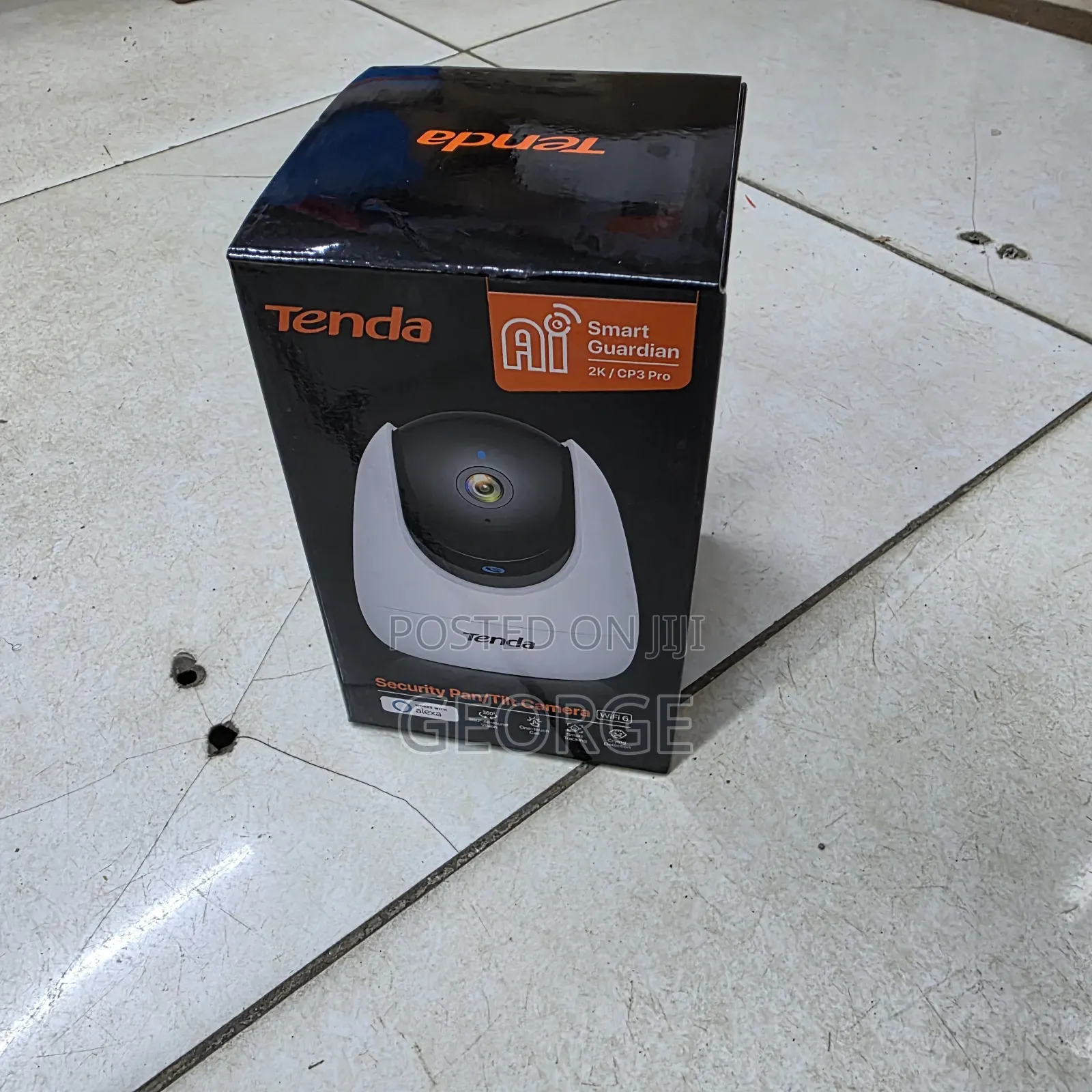 Tenda Cp3 Pro Hd Smart Home Camera With Night Vision Alerts