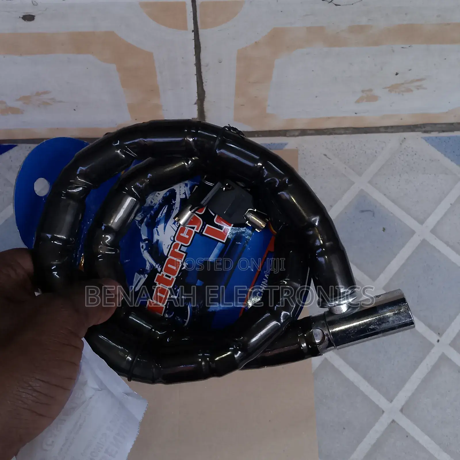 Motorbike Locks With Two Sets of Keys 0.5meters Length