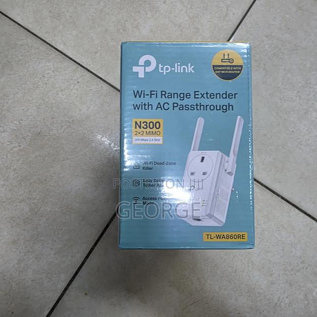 Tp-Link Wa860re N300 Range Extender With Ethernet Port WPS