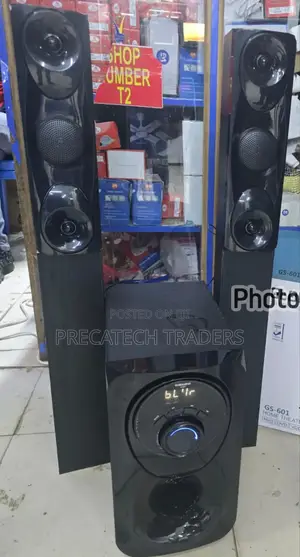 Globalstar.,2.1ch Tall Boy Multimedia Speaker System