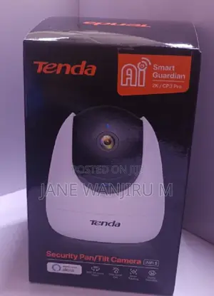 3mp Tenda Cp3 PTZ Wifi Smart Ai Camera Wit Call Button