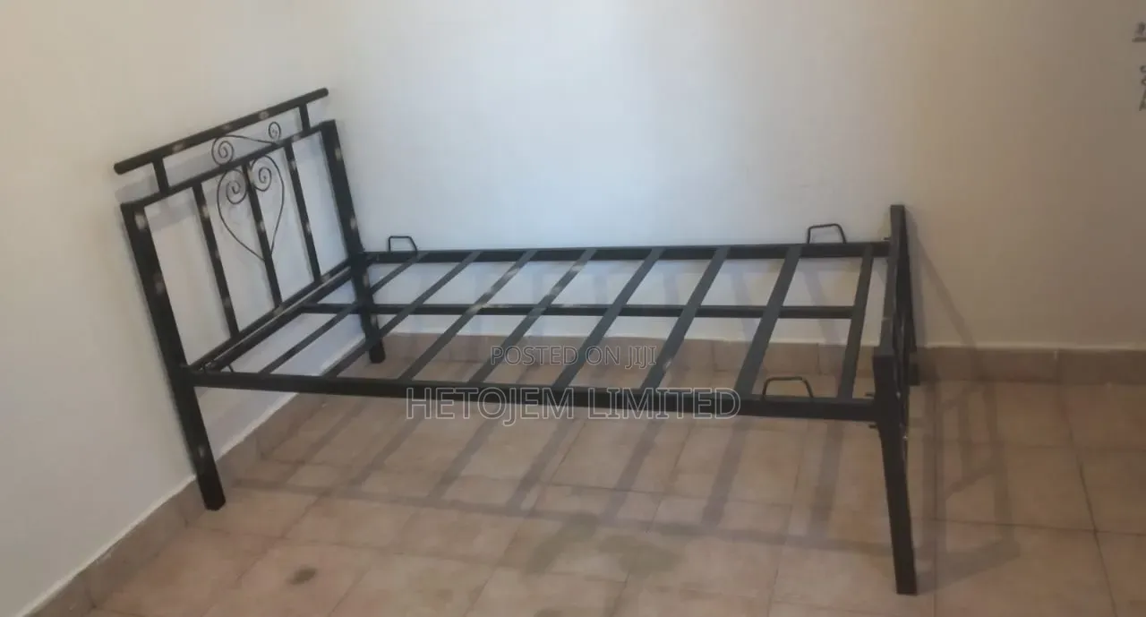 Quality 3×6 Metallic Bed – Perfect for Bedsitter