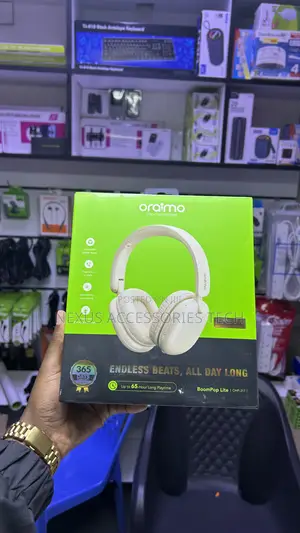 Oraimo Boompop Lite Ohp.317–65h Playtime,Spatial Audio,Foldable Design