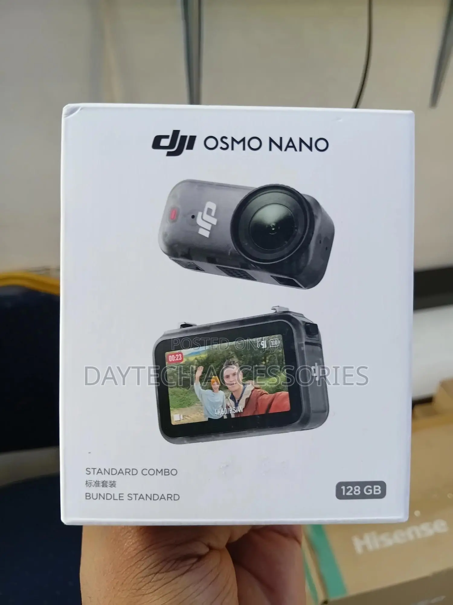 Dji Osmo Nano Action Camera Standard Combo With 128gb Memory On001