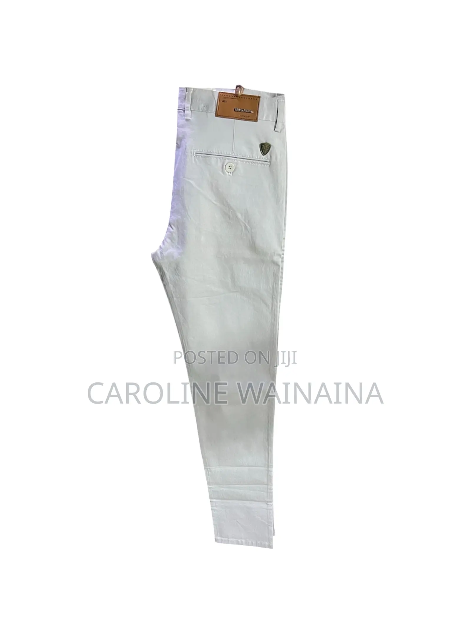 Soft Khaki for Men-Cream White