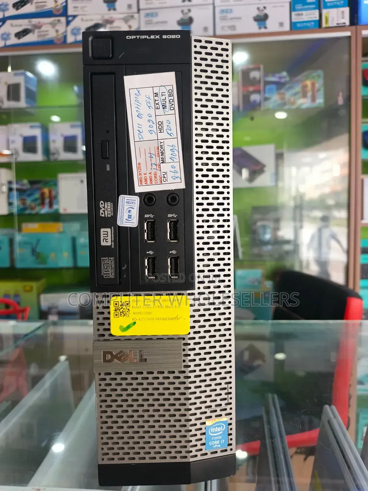 Desktop Computer Dell OptiPlex 9020 4GB Intel Core i7 HDD 500GB