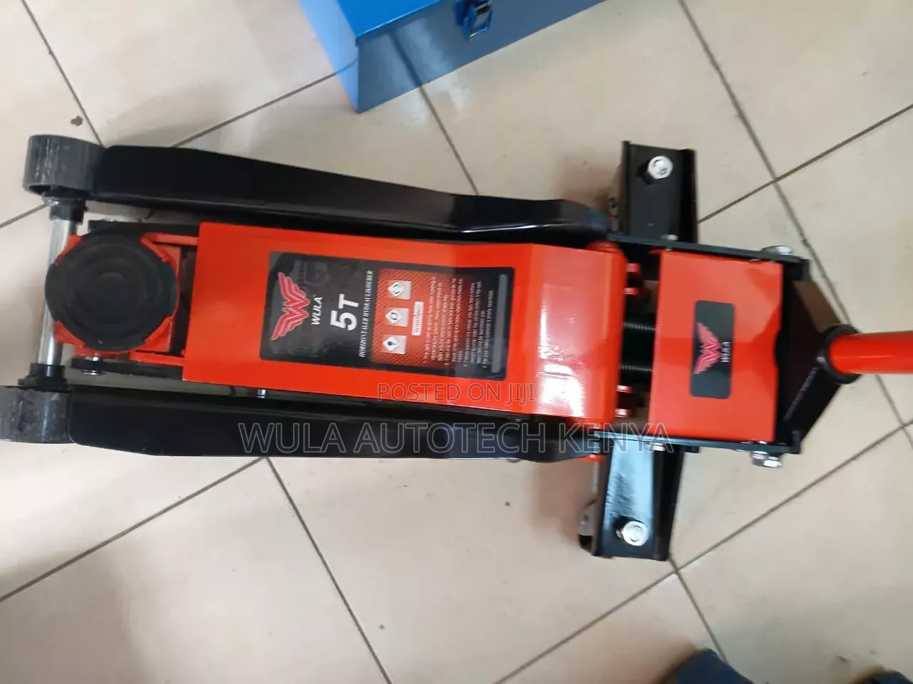 Garage Suitable High Lifting 5tns Hydraulic Trolley Jack Sunshine
