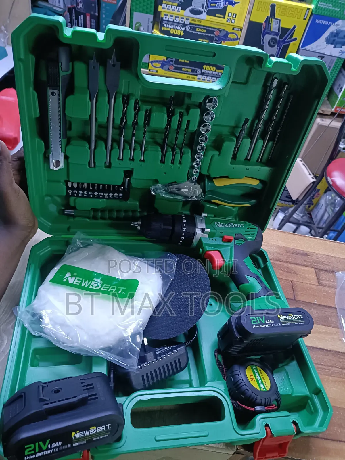 21v Buffing/Polishing Battery Drill