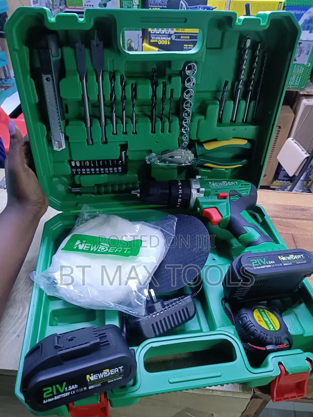 21v Buffing/Polishing Battery Drill