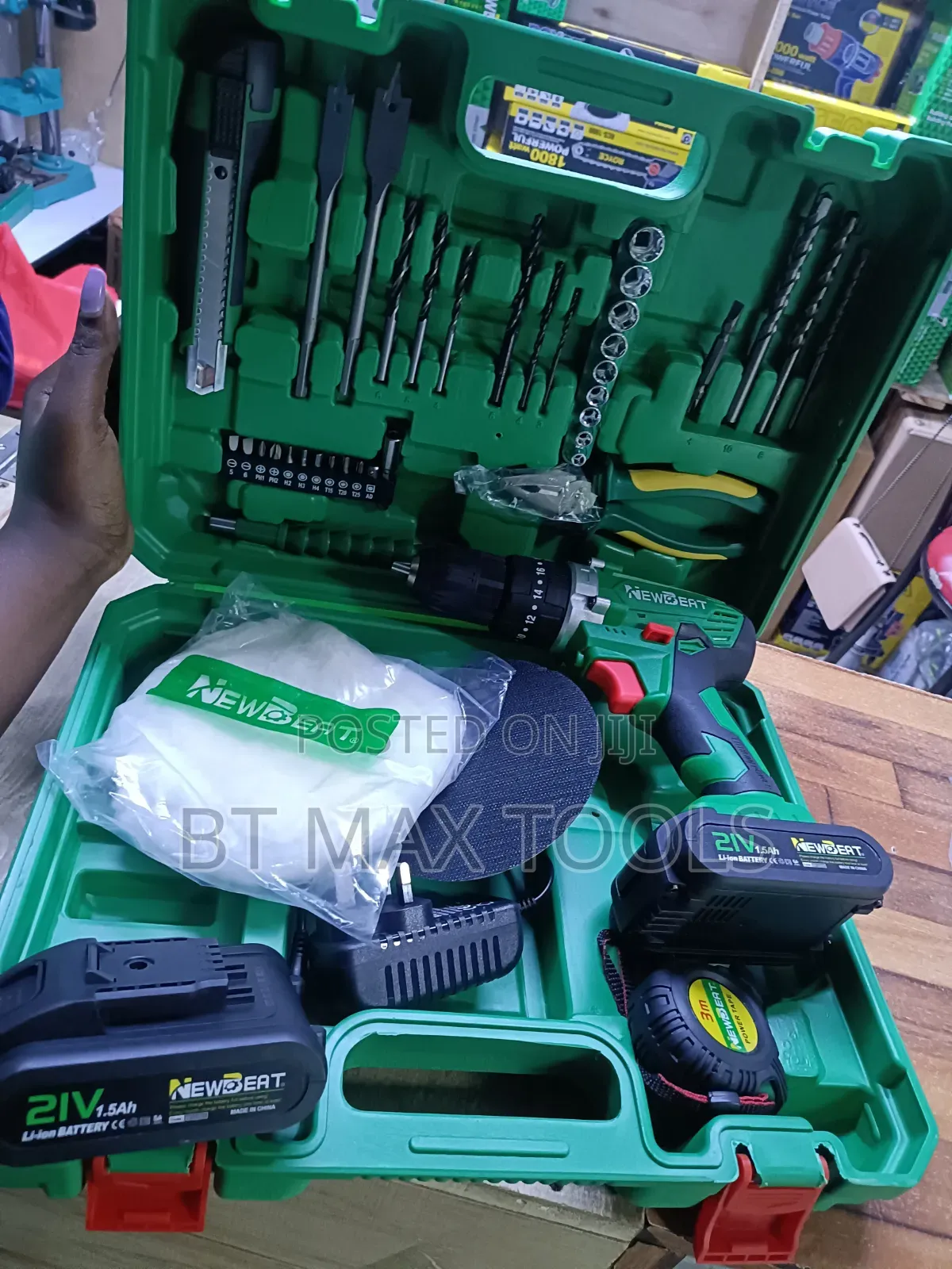 21v Buffing/Polishing Battery Drill