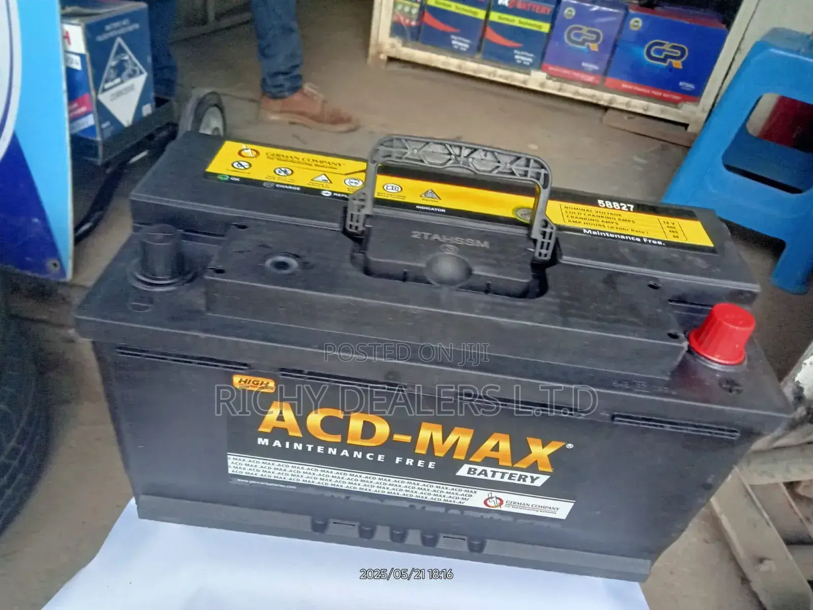 Acd-Max Din100mf Car Battery