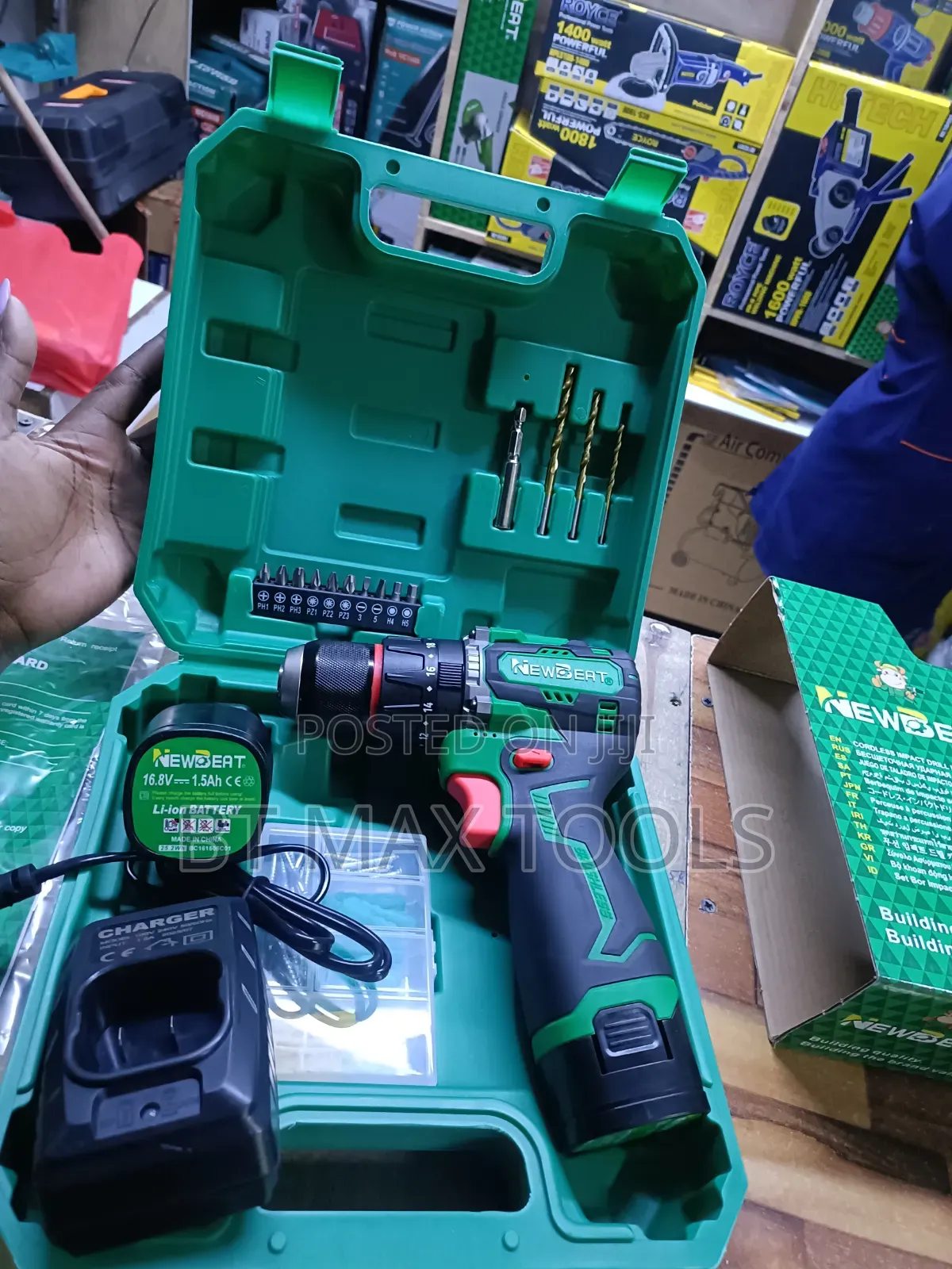 16.8v Drill Cordless