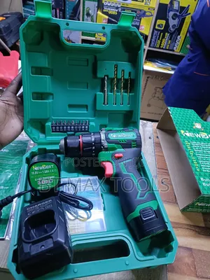 Cordless Drill With Metallic Chuck 16.8v