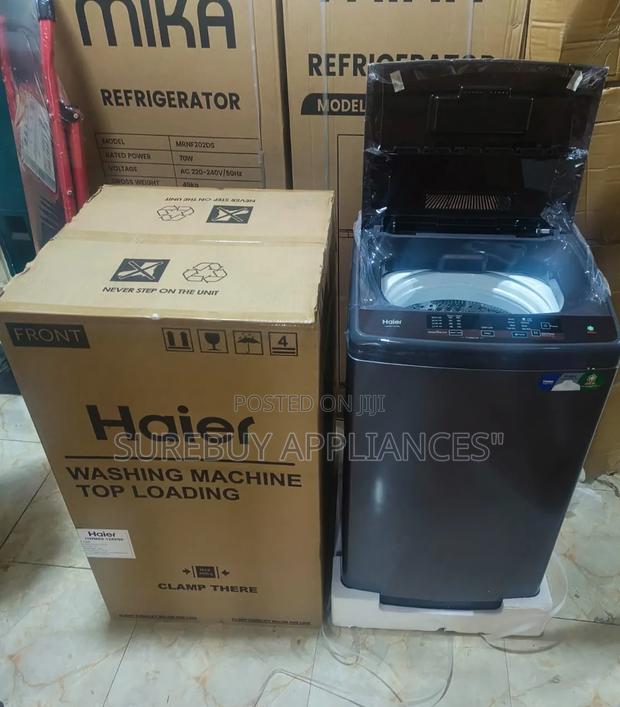 Haier 8kg Full Automatic Top Load Washing Machine – Inverter Motor