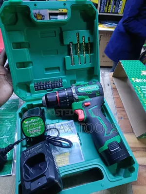Cordless Drill With Metallic Chuck New Beat