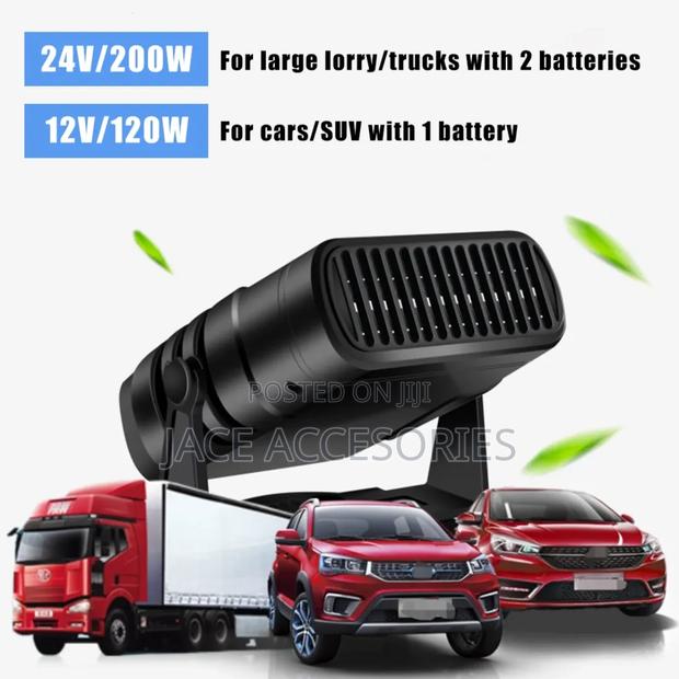 Portable 2 in 1 200w Car Heater Fan - thumbnail 4