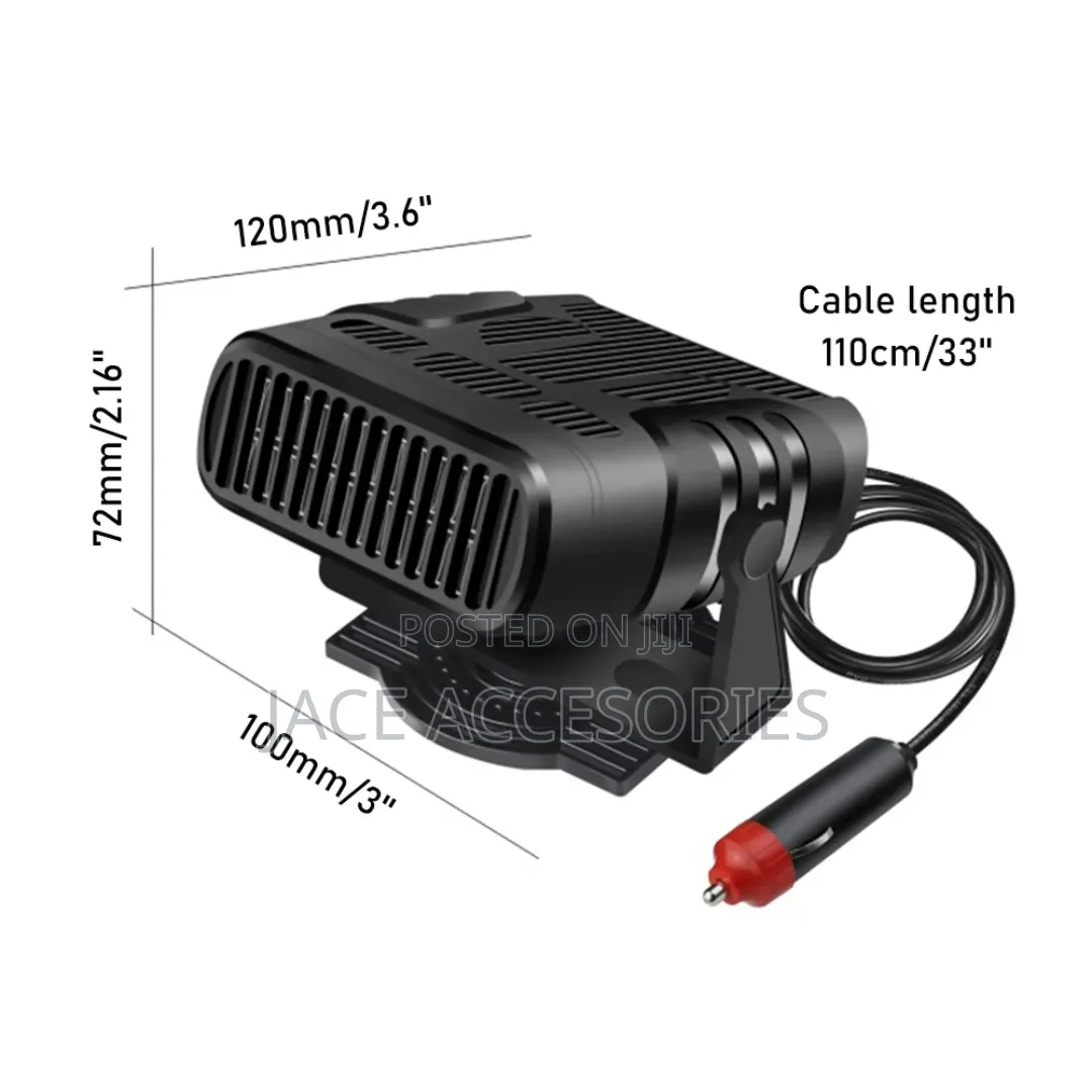 Portable 2 in 1 200w Car Heater Fan