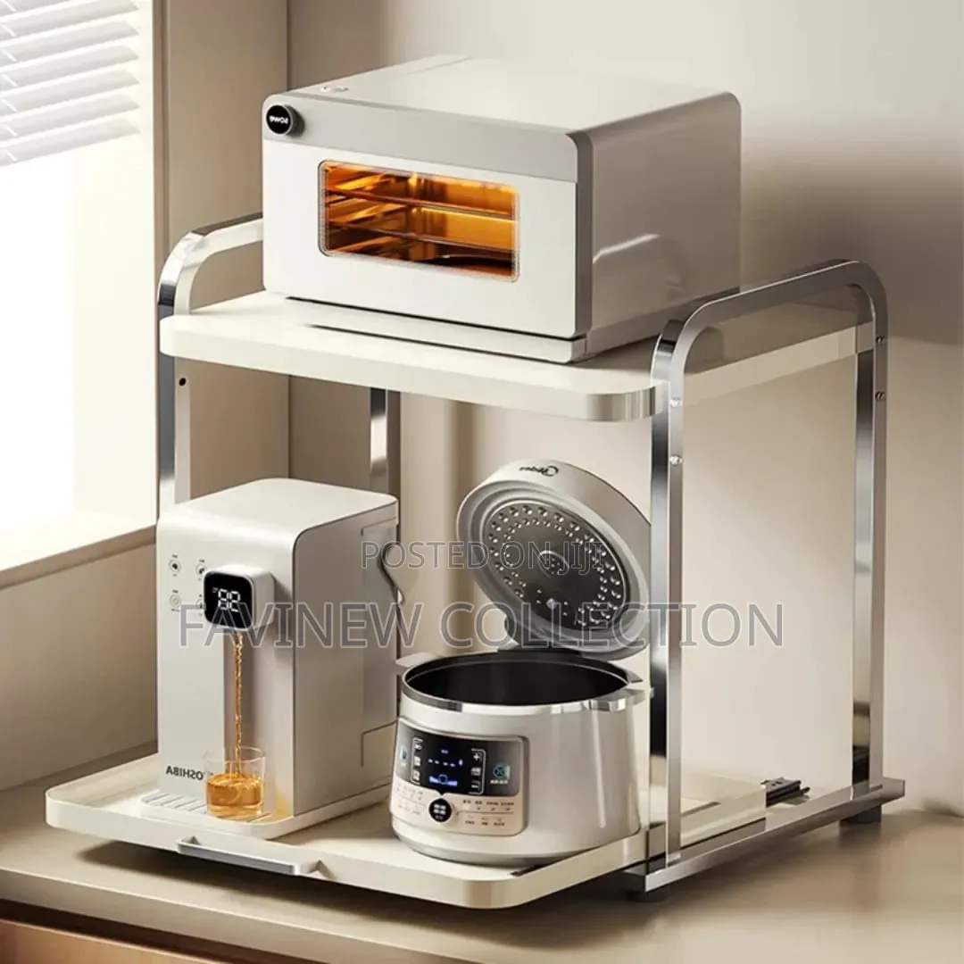 Pull-out 2 Layer Multifunctional Rack