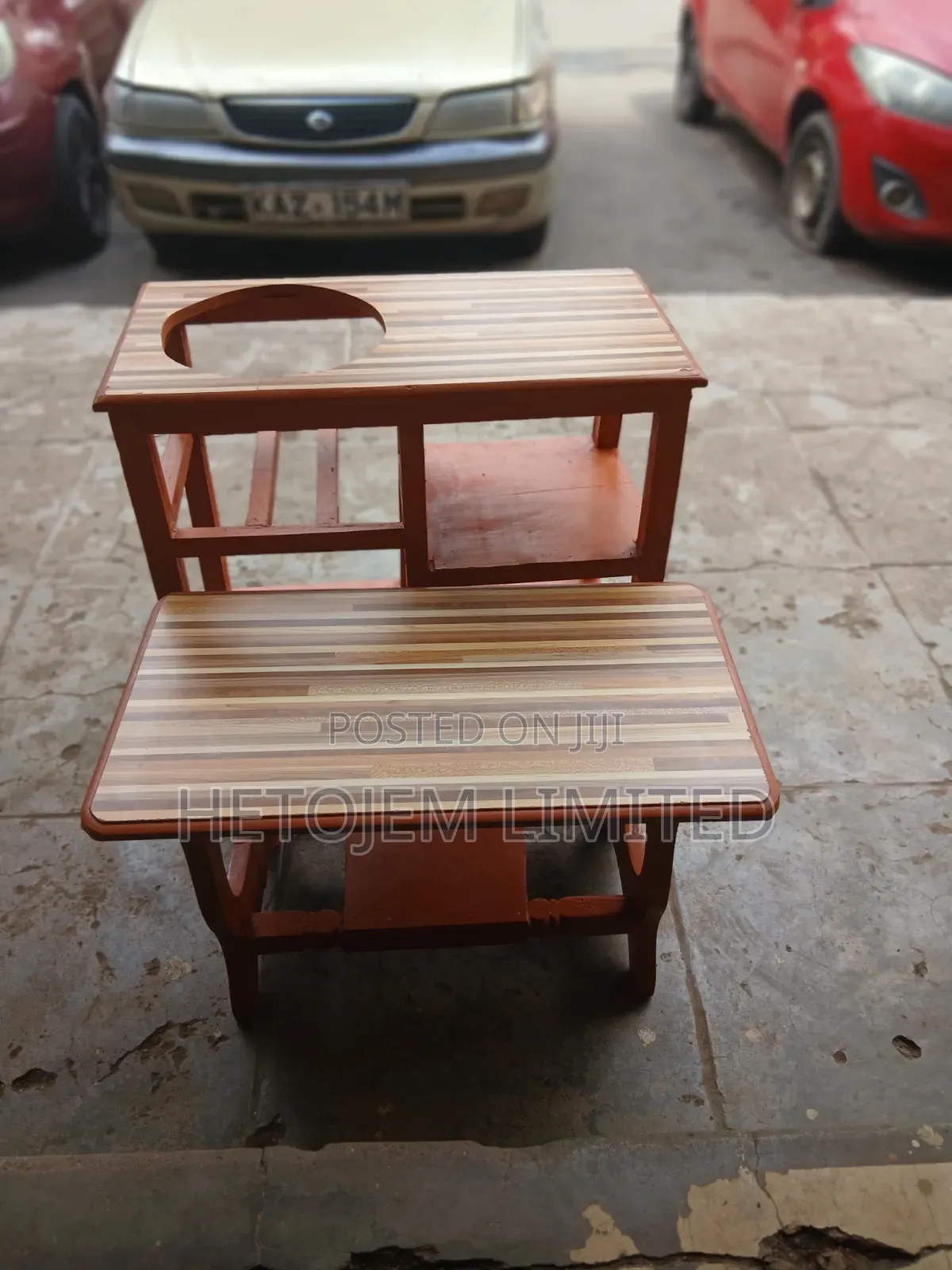 Affordable Combo: Cooking Table + Small Coffee Table