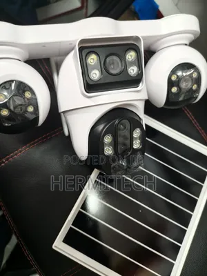 Solar Security 4lens Quad Lens 4g Smart Outdoor CCTV