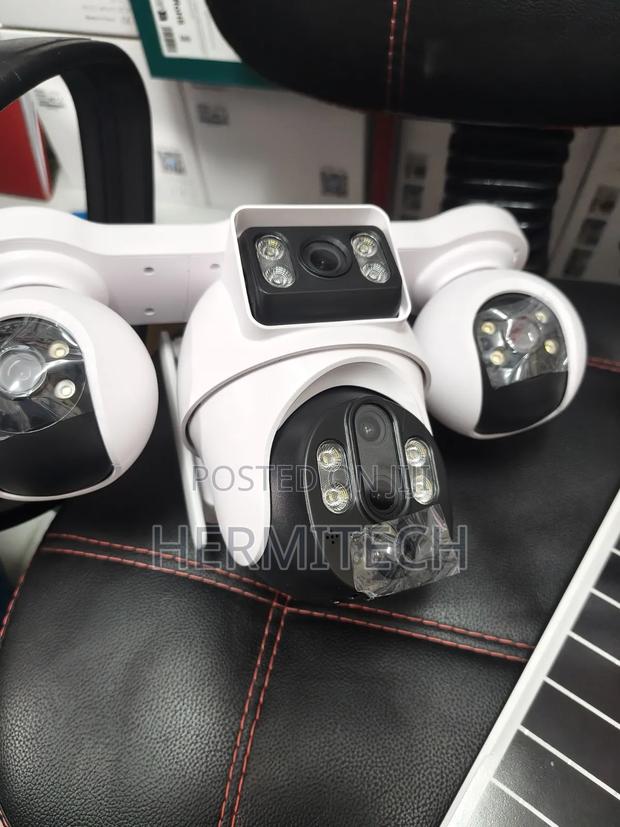 Outdoor 4-Lens 4g Solar Camera CCTV