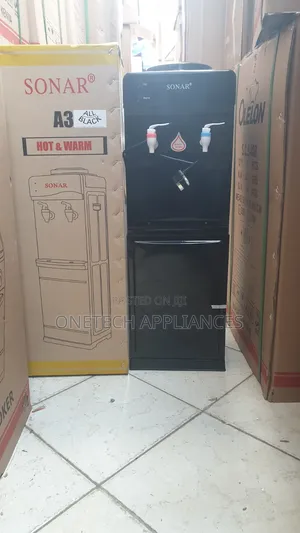 Sonar A3 All Black Hot and Normal Water Dispenser