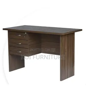 Office Desk : 0.9m Wooden Home Office Study Desk