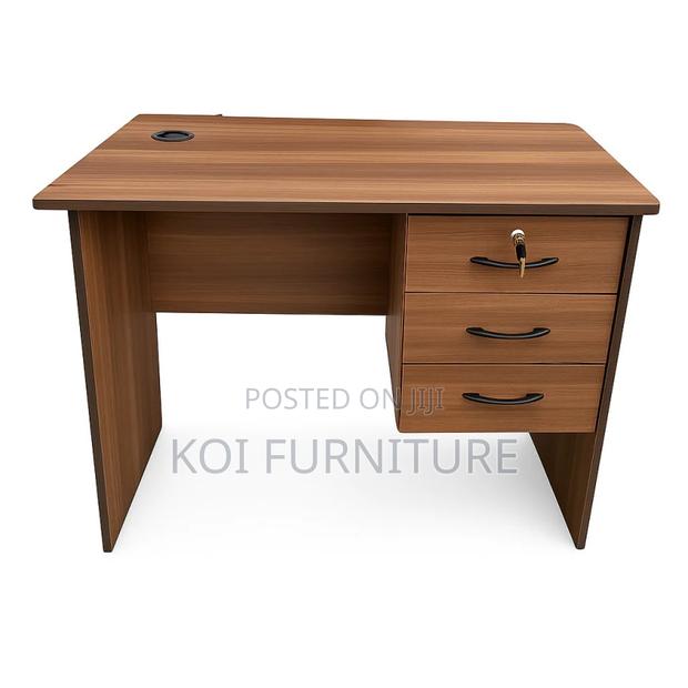 Office Desk : 0.9m Wooden Home Office Study Desk - thumbnail 3