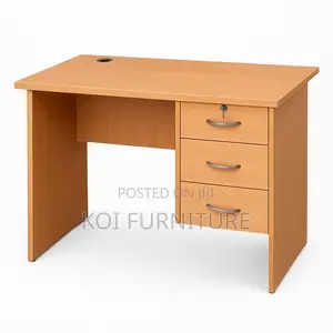Office Desk : 0.9m Wooden Home Office Study Desk