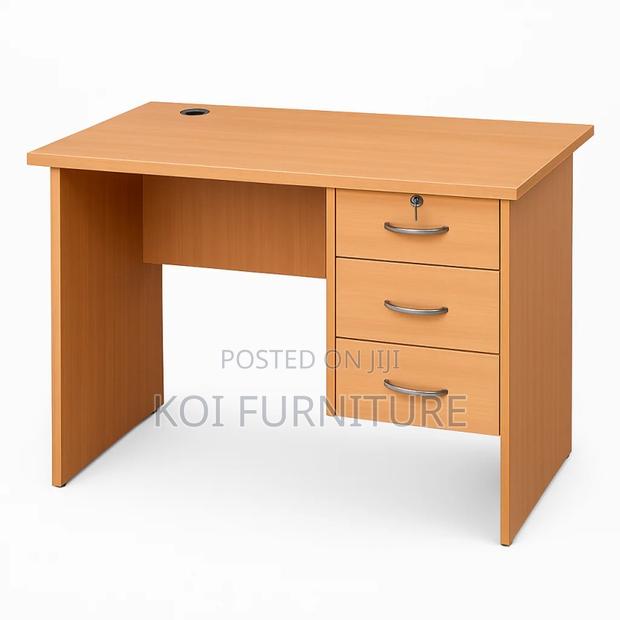 Office Desk : 0.9m Wooden Home Office Study Desk - thumbnail 4